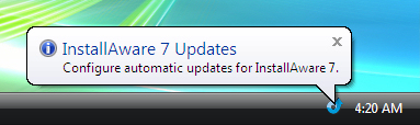 Minimized Web Update