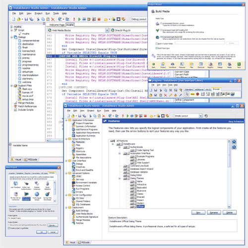 InstallAware MSI Creator Screenshot