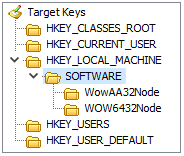 Install files and write registry values to native ARM64 locations