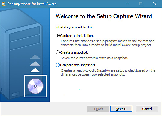 Setup Repackaging Screenshot