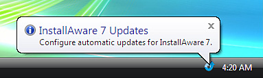 Minimized Web Update