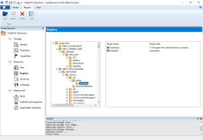 New InstallAware MSIX Editor instantly loads any existing MSIX package and edits it
