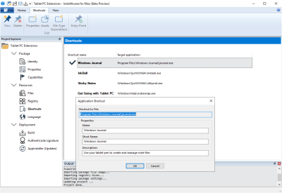 Save your customized MSIX packages directly, or as MSIX Modification Packages