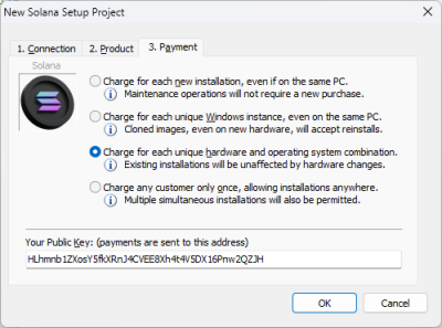 No signup required, 1% processing fee, and unlimited free reactivations