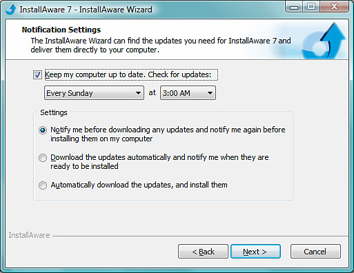 Update Scheduler