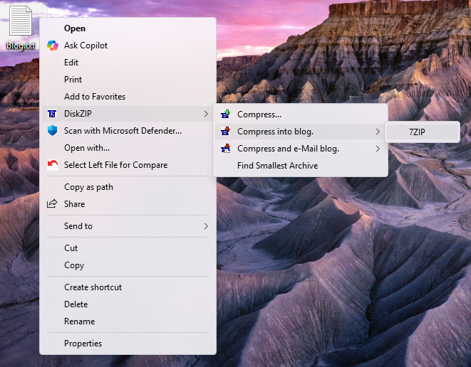 Context Menu Shell Extension
