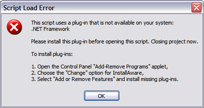 you get the error that the runtime is not installed - ok.
