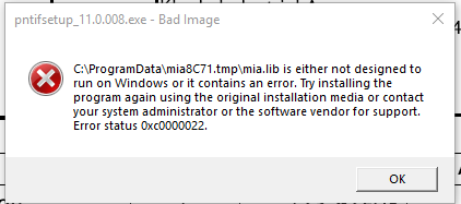 peernet installation error.PNG