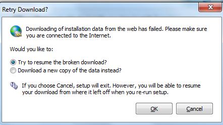 error message