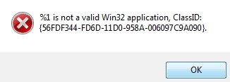 Error Screenshot
