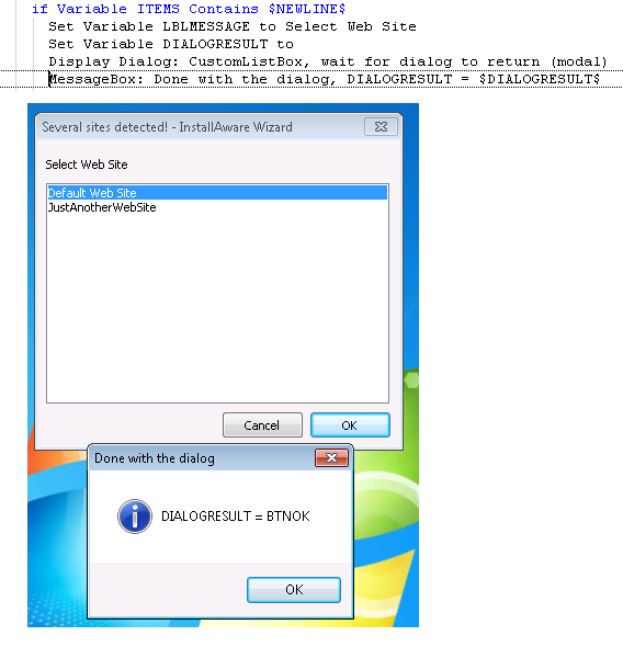 Modal Dialog